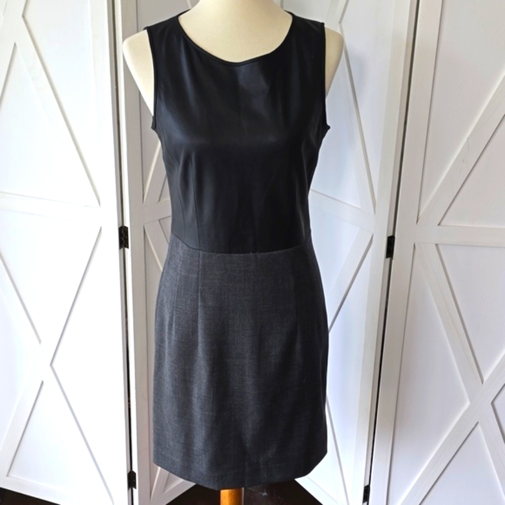 Theory Black and Gray Sleeveless Women's Dress (NWT)